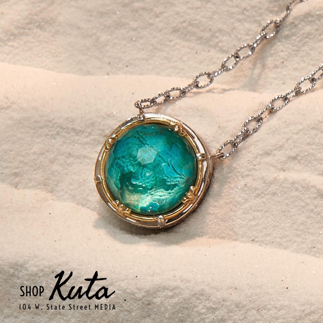 KutaMediaPA's tweet photo. Hand crafted in New York with sterling silver and chrysocolla #madeintheUSA #shopkuta #shopsmall #shoplocal https://t.co/ZgGGbkWhkz