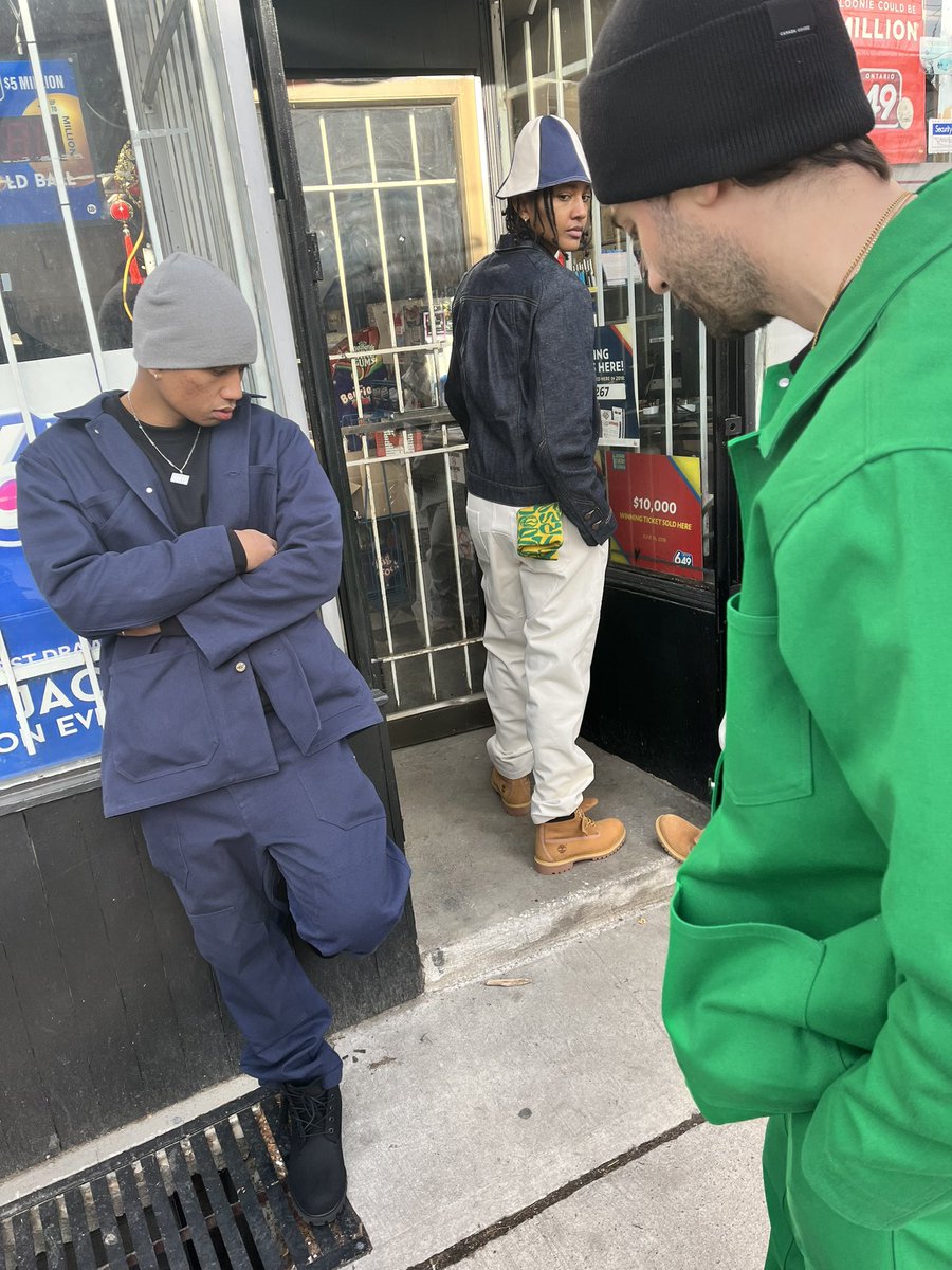 bullyglobal's tweet photo. BTS moments from our upcoming campaign with @LittleBurgundy x @Timberland sooon come !! #BULLYDEM #LBpartner #timberland https://t.co/eXLaEDka0N