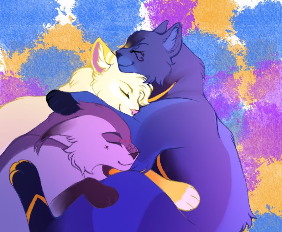 AmethystStarr2's tweet photo. Can I interest you in some oversapphics? (Except they’re cats!)
//
Been obsessed with them for a while now, really been wanting to draw them so I did them as kitties to get it done faster
#Pharah #Mercy #Widowmaker #pharmacy #mercymaker #pharahmaker #Pharmercymaker #Overwatch2 https://t.co/gsmyr5nkpQ