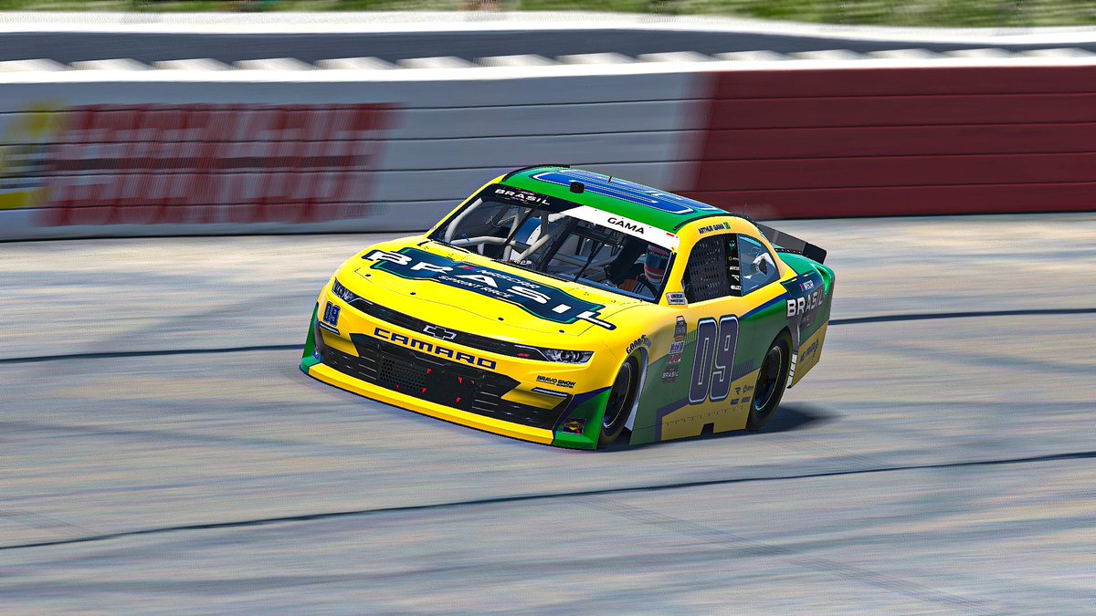 BravoSnowBR's tweet photo. Arthur Gama estará no #eNASCAR International Series do @iRacing, na última etapa, em Darlington! 🇺🇸 

O piloto gaúcho estará representando a @NASCARBrasil Sprint Race com as cores verde e amarela do Brasil! A corrida começa às 20h dessa terça.

#GoSnow #iRacing #SimRacing https://t.co/5FVvpO7wm1