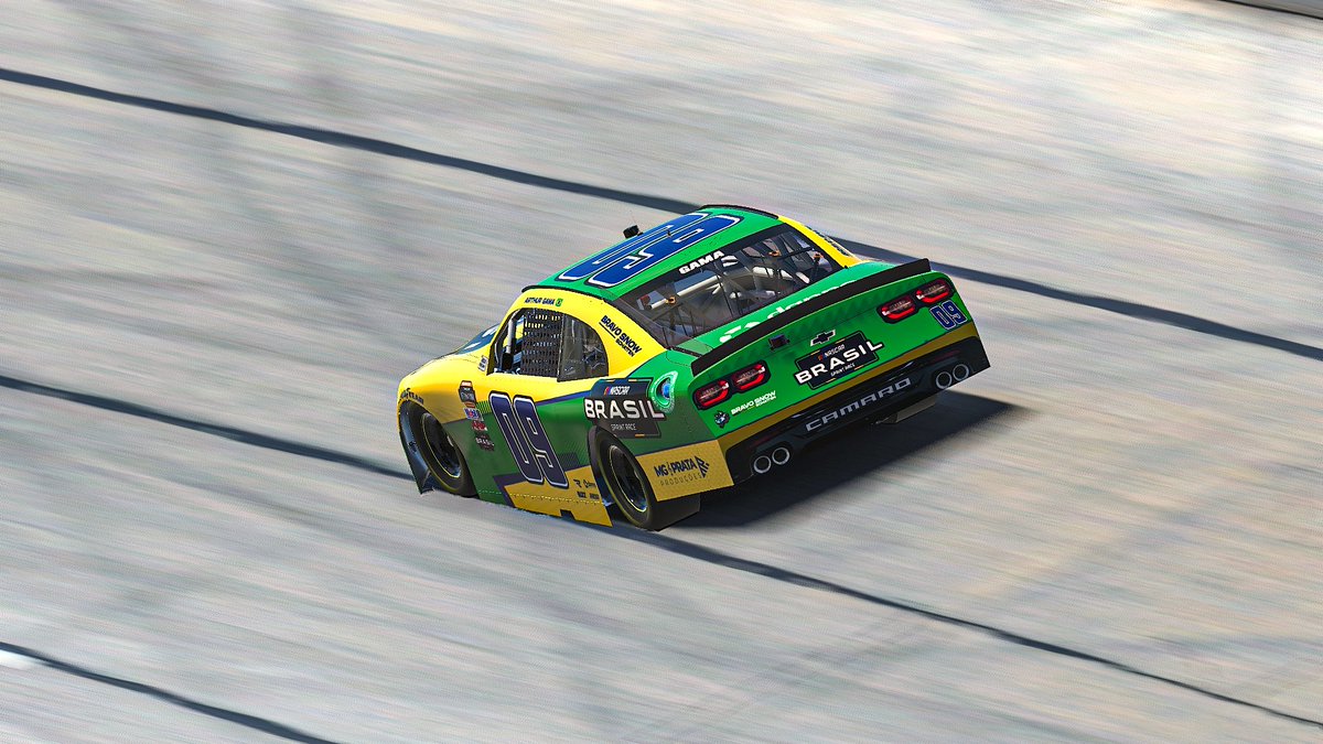 BravoSnowBR's tweet photo. Arthur Gama estará no #eNASCAR International Series do @iRacing, na última etapa, em Darlington! 🇺🇸 

O piloto gaúcho estará representando a @NASCARBrasil Sprint Race com as cores verde e amarela do Brasil! A corrida começa às 20h dessa terça.

#GoSnow #iRacing #SimRacing https://t.co/5FVvpO7wm1