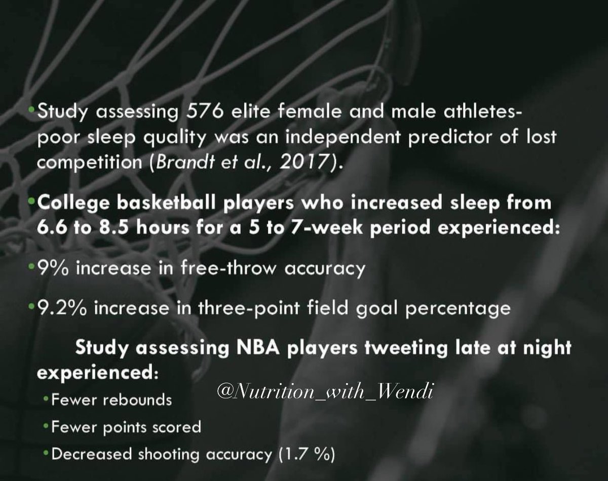 Wendi_Irlbeck's tweet photo. Attention👋 basketball 🏀 athletes..

#Sleep #Health #basketball https://t.co/i5o9eK5ax4