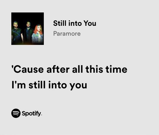 thesadbaby's tweet photo. paramore / into you https://t.co/8LzP031297