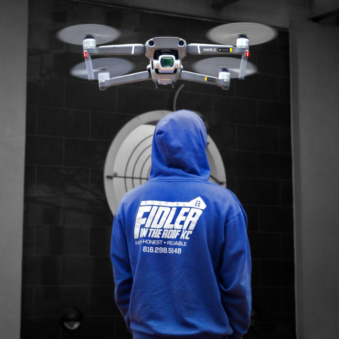 FidlerKC's tweet image. We’re so committed to precision and detail we’ve developed eyes in the back of our heads – just like your mom. We use all the tools at our disposal, from eyeballs to drones to thermal imaging, to get a read on what your roof needs. 
FidlerOnTheRoofKC.com • 816.298.5648