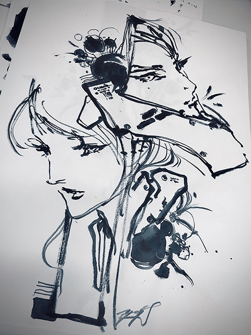 Yoji Shinkawa's Reddit AMA sketches from 2020 