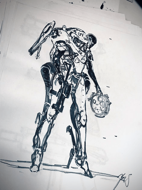 Yoji Shinkawa's Reddit AMA sketches from 2020 