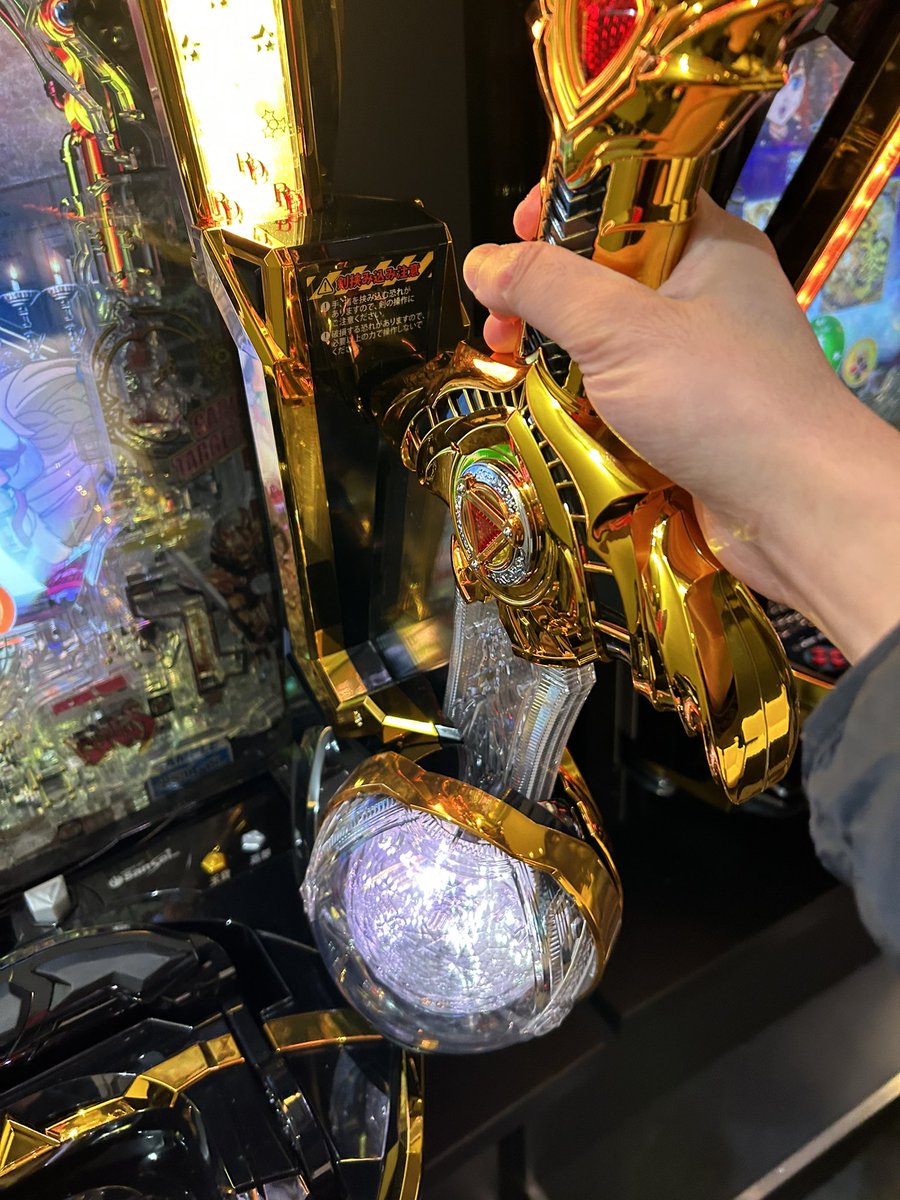 本日はサンセイさんの「P牙狼 GOLD IMPACT」の試打動画撮影にきました
