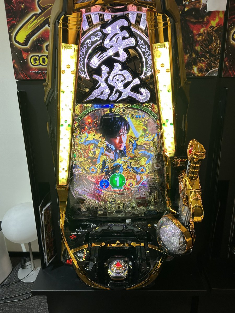 本日はサンセイさんの「P牙狼 GOLD IMPACT」の試打動画撮影にきました