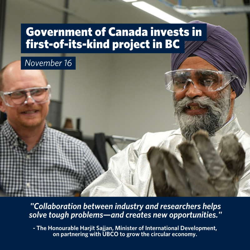 ubcokanagan's tweet photo. Our weeklong review of 2022 continues with a look back at some of the outstanding stories of innovation and emerging technologies in the UBCO community.