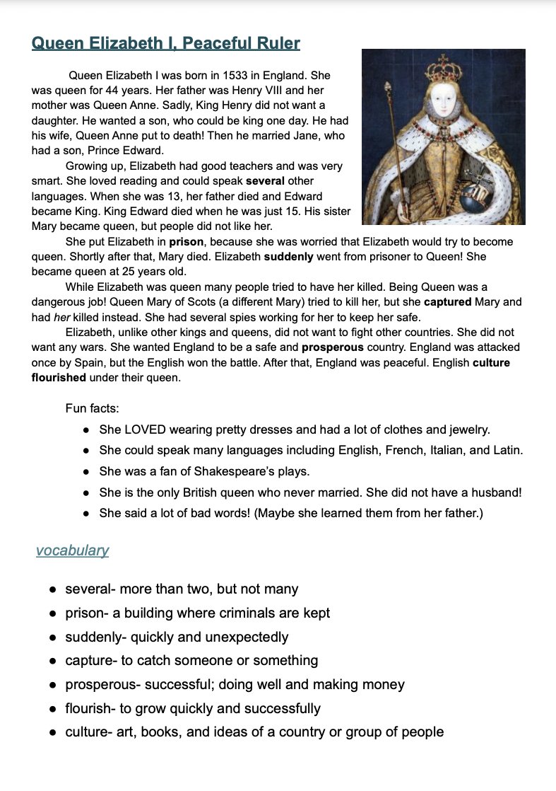 NeworldEnglish's tweet photo. 今日は英語で歴史上の人物を勉強することにするにゃ…🐱

これは、CLIL Women in Historyコースのレッスン５にある内容だにゃ🐈‍⬛

習ったことはみんなにシェアしてみるにゃ！今日も英語勉強がんばろうにゃ(=^ェ^=)
#オンライン英会話　#子どもオンライン英会話　#英語学習 https://t.co/xZHTFmG9O3