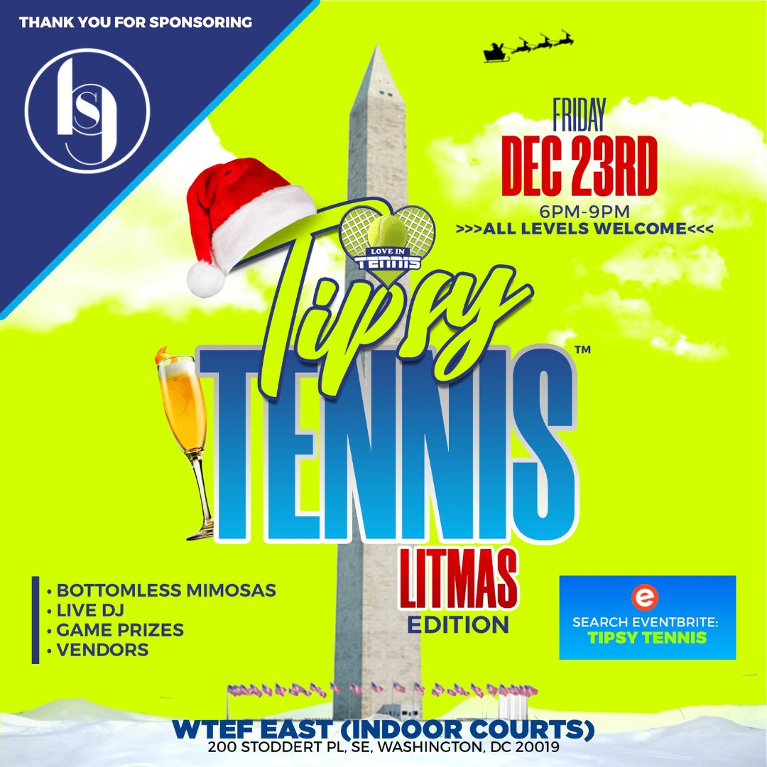 bubblegum1106's tweet photo. #TipsyTennisLITMas Sponsors:
💚 #BlackGirlSunscreen
💚 #StyleFactor
💚 #Nurilens
💚 #OtherLand 

Thankful for their donation. https://t.co/DCzvK9Ld4j