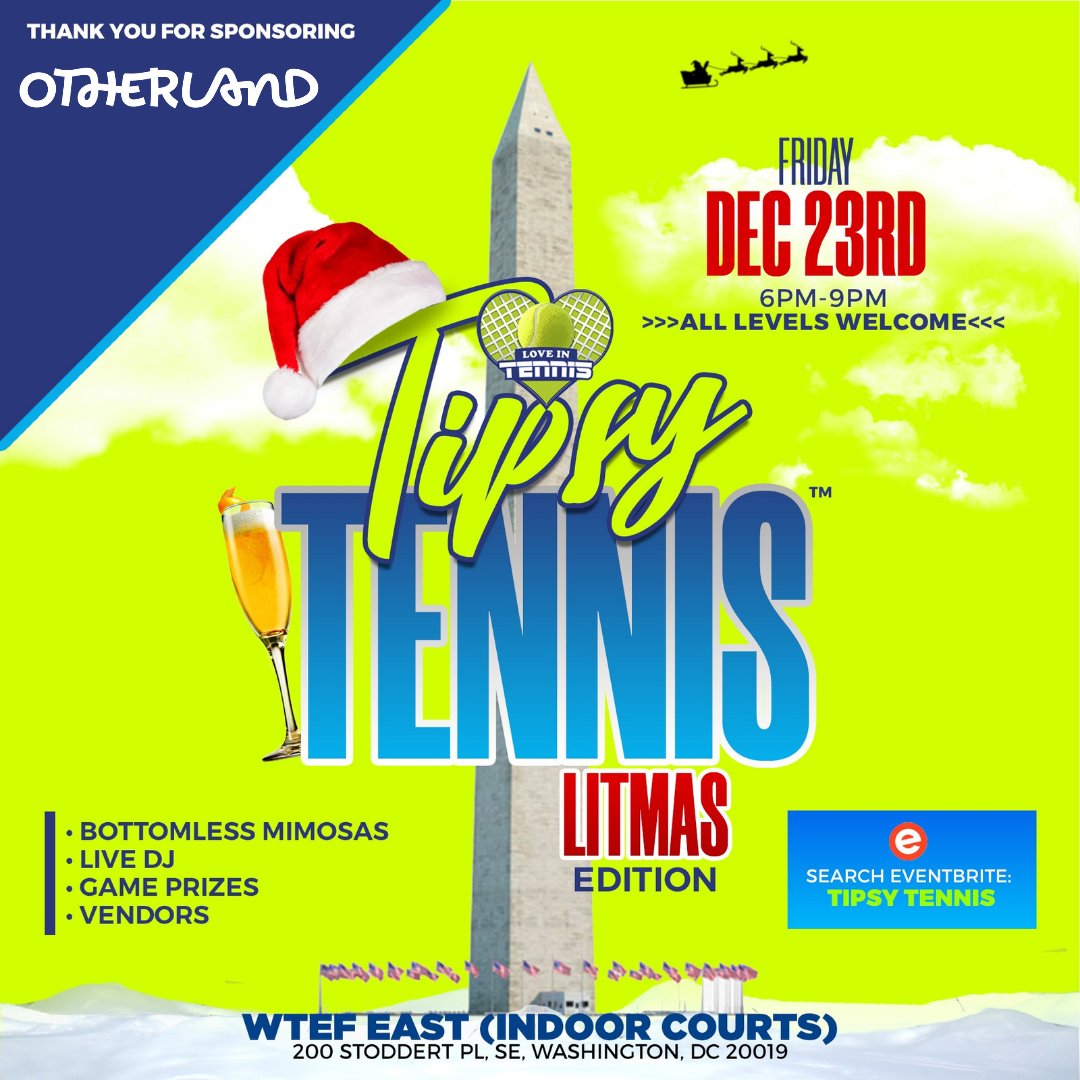 bubblegum1106's tweet photo. #TipsyTennisLITMas Sponsors:
💚 #BlackGirlSunscreen
💚 #StyleFactor
💚 #Nurilens
💚 #OtherLand 

Thankful for their donation. https://t.co/DCzvK9Ld4j