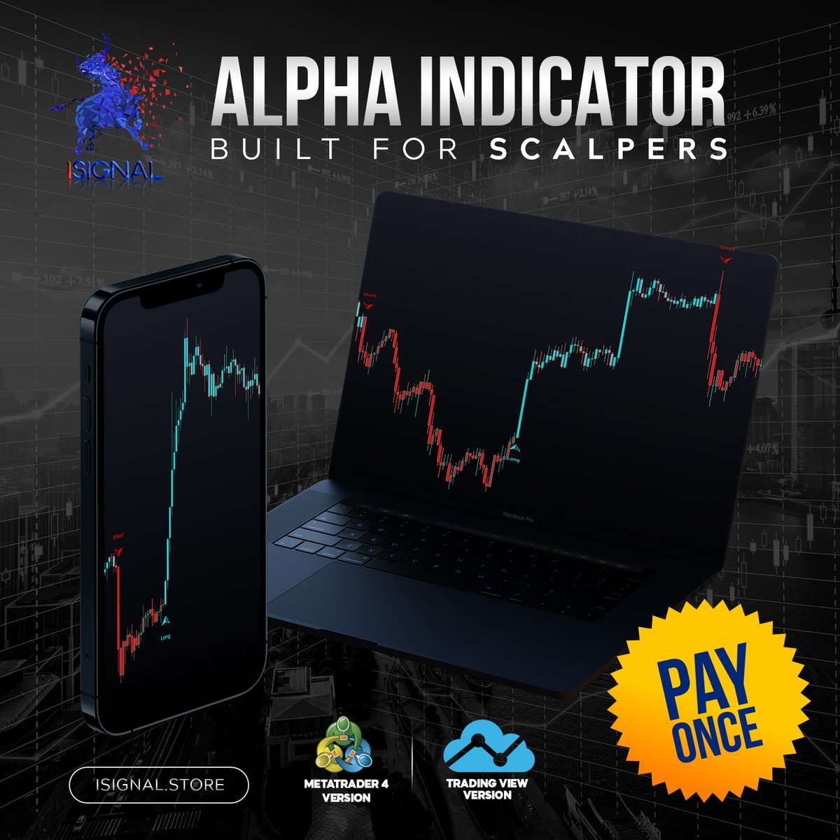 IsignalStore's tweet photo. Alpha indicator, built for Scalping https://t.co/HrtL0vPPs7