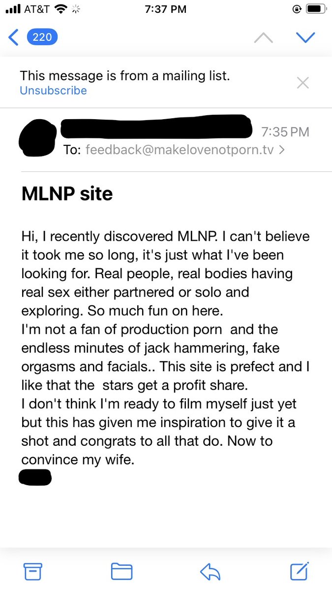 cindygallop's tweet photo. Love this from a @MakeLoveNotPorn member, don't love so many say, "How did it take so long to find you when you're what I've been looking for?" Why I'm raising funding for ADVERTISING (yes, barriers fall when you write a big enough check). Investors: cindy@makelovenotporn.com https://t.co/mDEXldhO5x