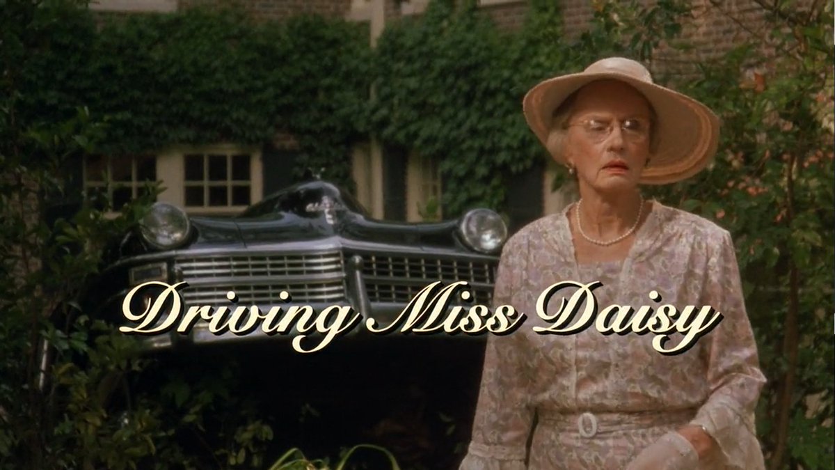 ThiefCGT's tweet photo. #NowWatching Driving Miss Daisy (1989) Ok, let's do this. #BestPictureWinner https://t.co/osYGP1egkY