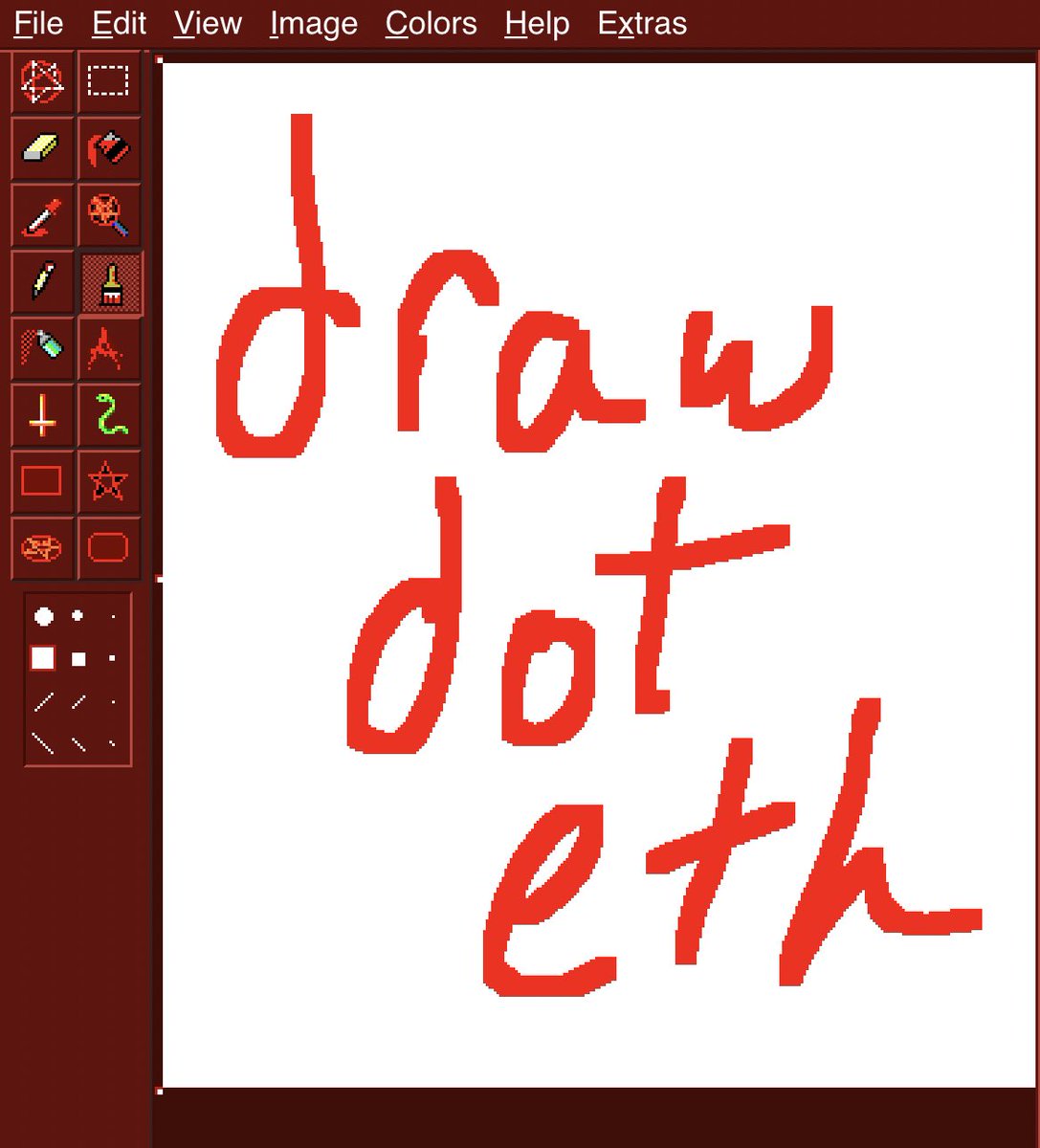 yungdoteth's tweet photo. we put ms paint on draw dot eth 😀

https://t.co/sPq096qtfA https://t.co/kJPjXMM3BV