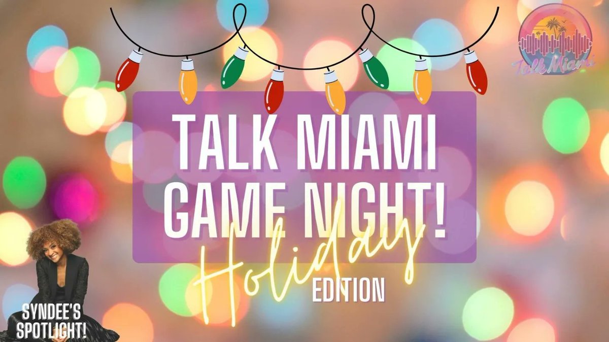 TalkMiamiShow's tweet photo. We're live!! Tune in!! https://t.co/lIq4lndmar https://t.co/6UcE6okECj
