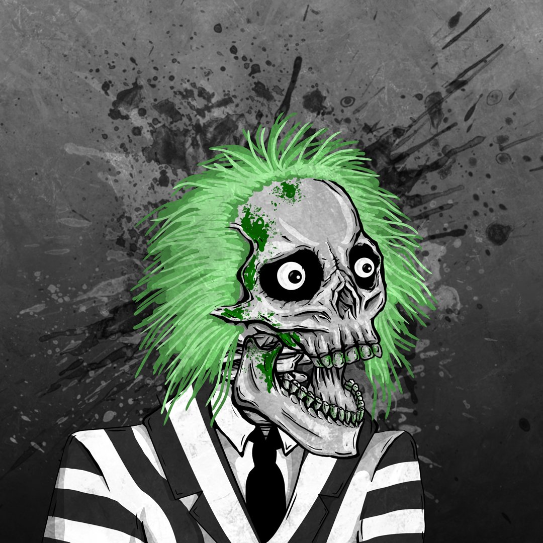 💀

46 Mints today! These 2pac, Predator &amp; Beetlejuice editions were a few of them!

MINT here:
tinyurl.com/snsle

#nft #nfts #NFTshill #nftarti̇st #NFTCommuntiy #NFTCollection #2pac #predator #beetlejuice #art #ArtistOnTwitter #artistsupport #noaiart #artist #NFTartwork