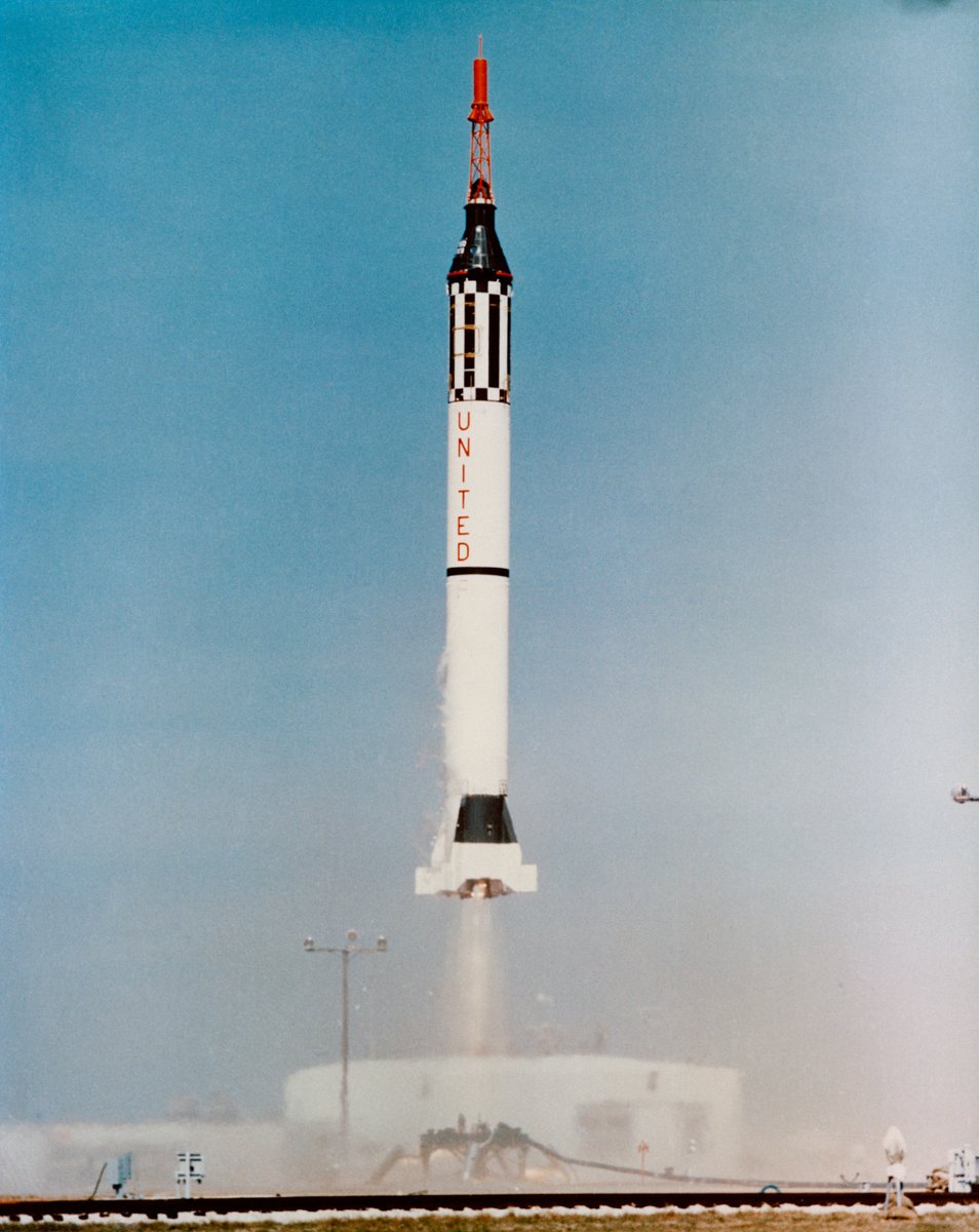 Redstone Capsule On this day in 1960, MR-1A launched on the first test of the Mercury ...