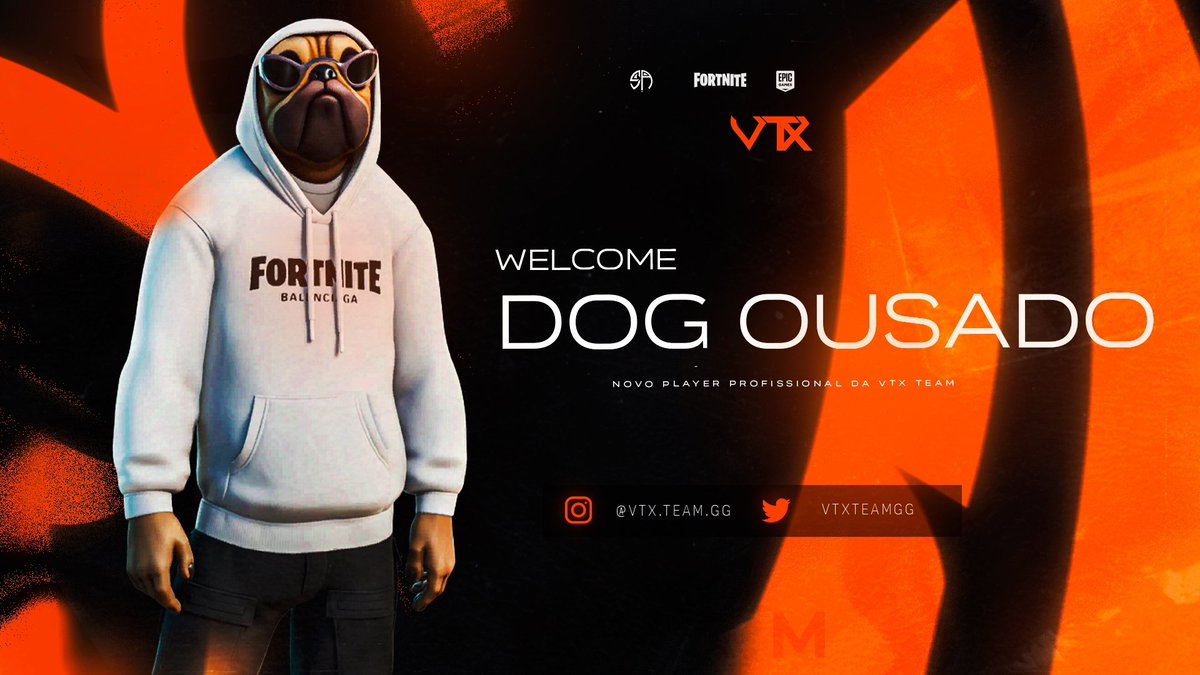 VTXTeamgg's tweet photo. 🇧🇷 | Seja bem vindo @Dogvyy 🐶

Agora vamos iniciar de novo essa jornada juntos, temos muito a crescer e acrescentar. #GoVTX🧡

VTX é o trem! 🧡

Rt+fav 🥰🙅🏻 https://t.co/wT0x0s3DOs