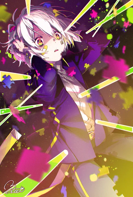 #作品を載せて自分の作品を知ってもらおう改めて私はまっっふまっっふさんのファンアートを描いてる人というアレです(戒め)ヤッター!! 
