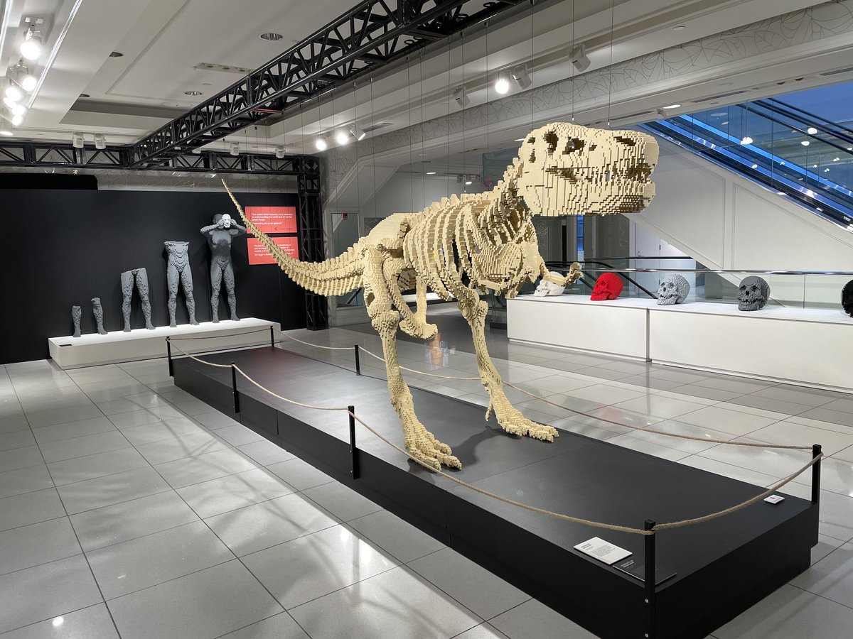 sr_connolly's tweet image. The Art of the Brick is a fun take. #Bostonbricks