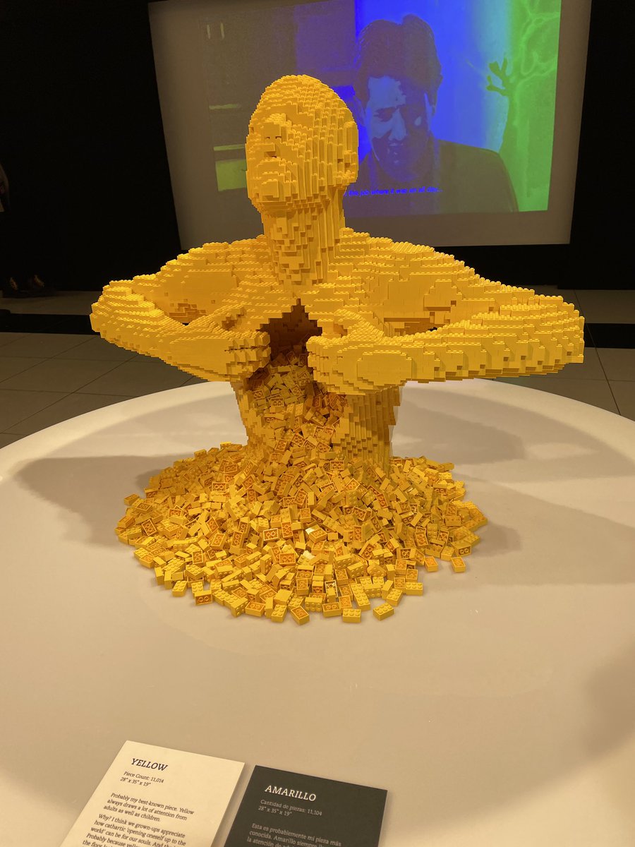 sr_connolly's tweet image. The Art of the Brick is a fun take. #Bostonbricks