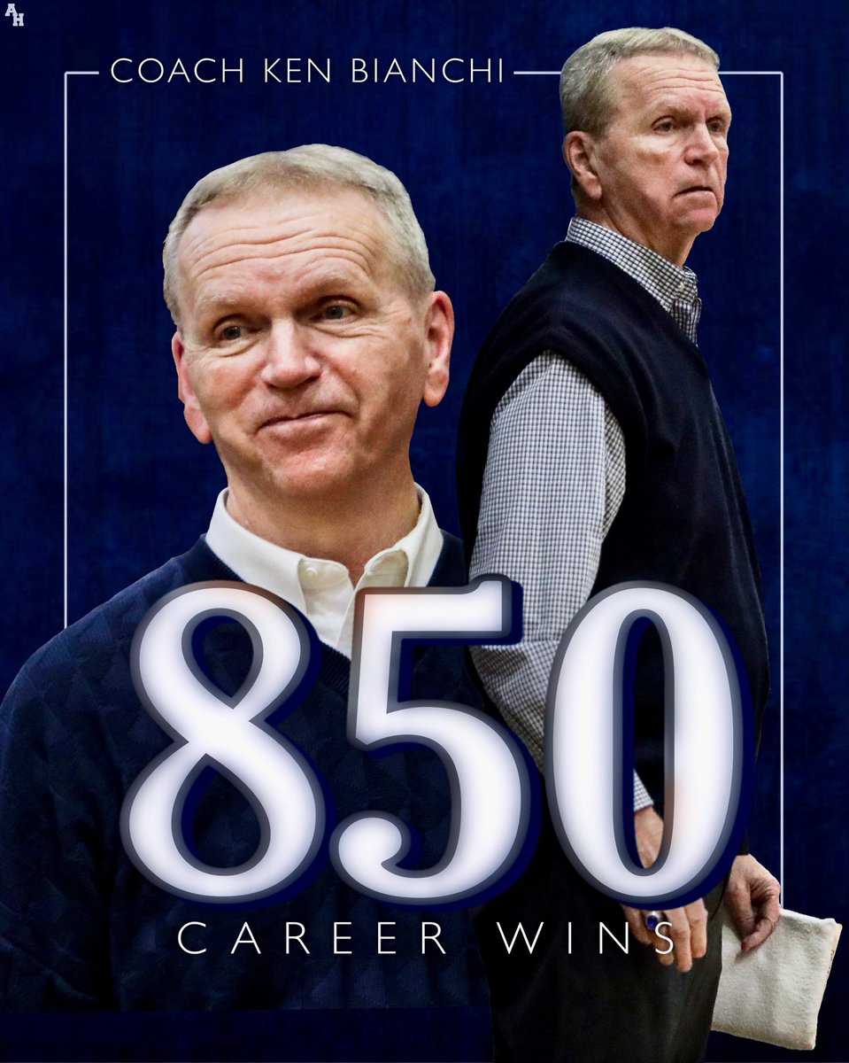 Congratulations to Head Coach Ken Bianchi on his 850th career win! 
#GoComets