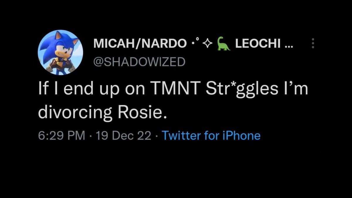 well welcome to tmnt silly !