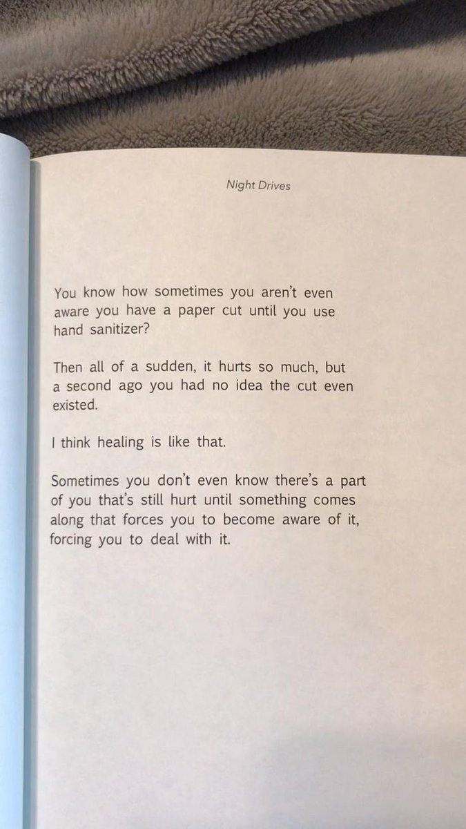 bookpoets's tweet photo. i think healing is like that https://t.co/ma1qOZEf5z