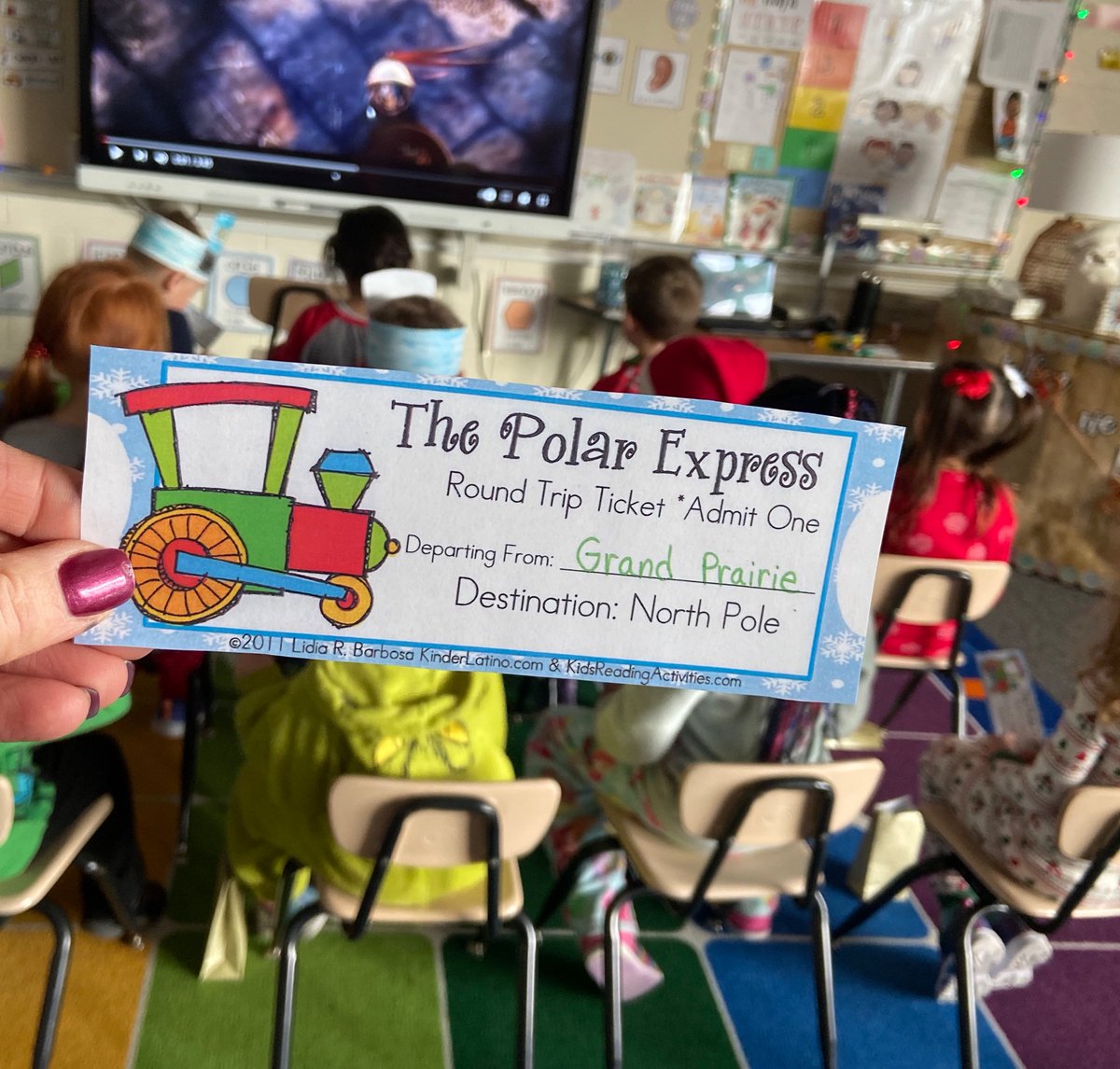 MrsAdent's tweet photo. Polar Express Day! 🚞 https://t.co/zUo5Hzxk5U