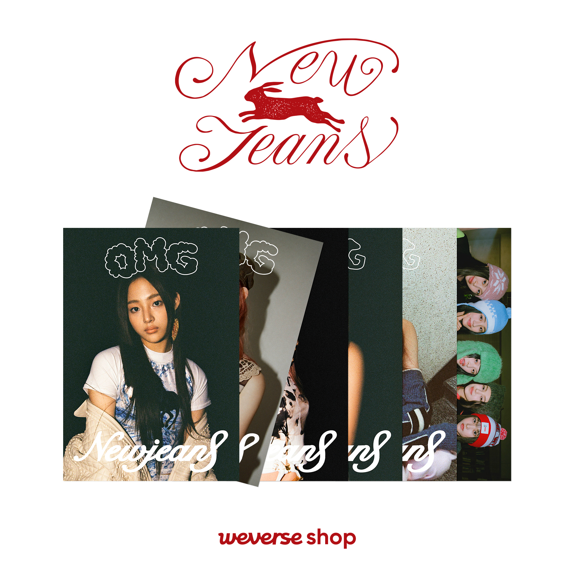 NewJeans OMG weverse shop ダニエル ラキドロ www