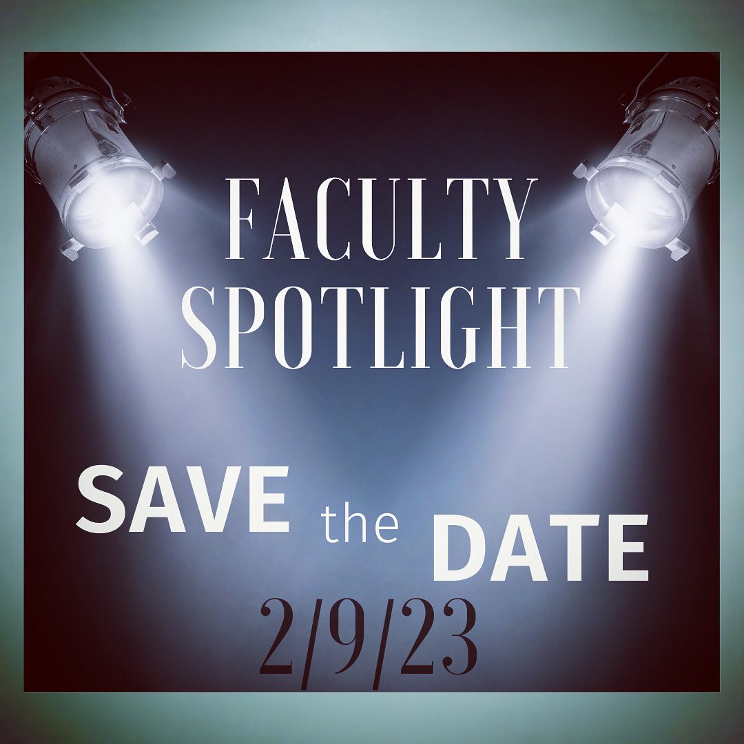 Our SLAE Faculty Spotlight is in the planning as we speak! Be sure to save the date for Spring 2023! #SLAE #faculty #modestojuniorcollege