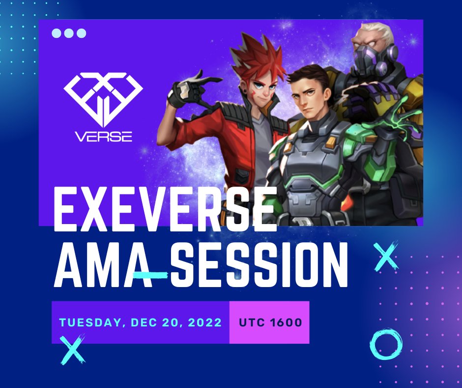 AMA before the GENESIS Mint is here!

👉20 Dec, 4:00PM (UTC)👈

Come join us for an exciting Twitter Space where we discuss everything you have in mind &amp; more!

There'll also be a special Genesis announcement you don't want to miss!

#AMA #NFTcommunity #NFTproject #askmeanything