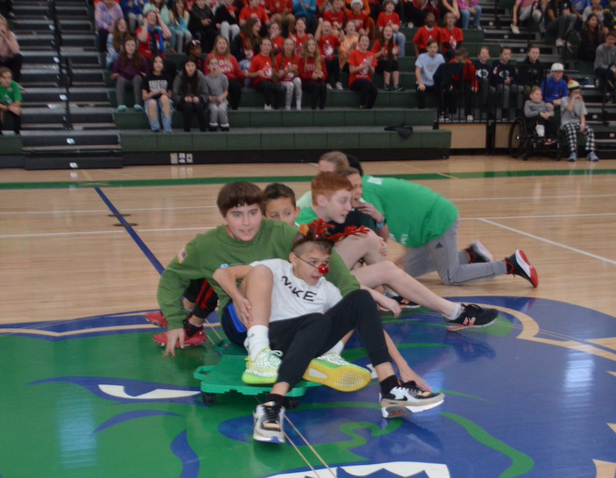 Great way to end the quarter <a href="/CreeklandMS/">Creekland Middle</a> #wintergames
