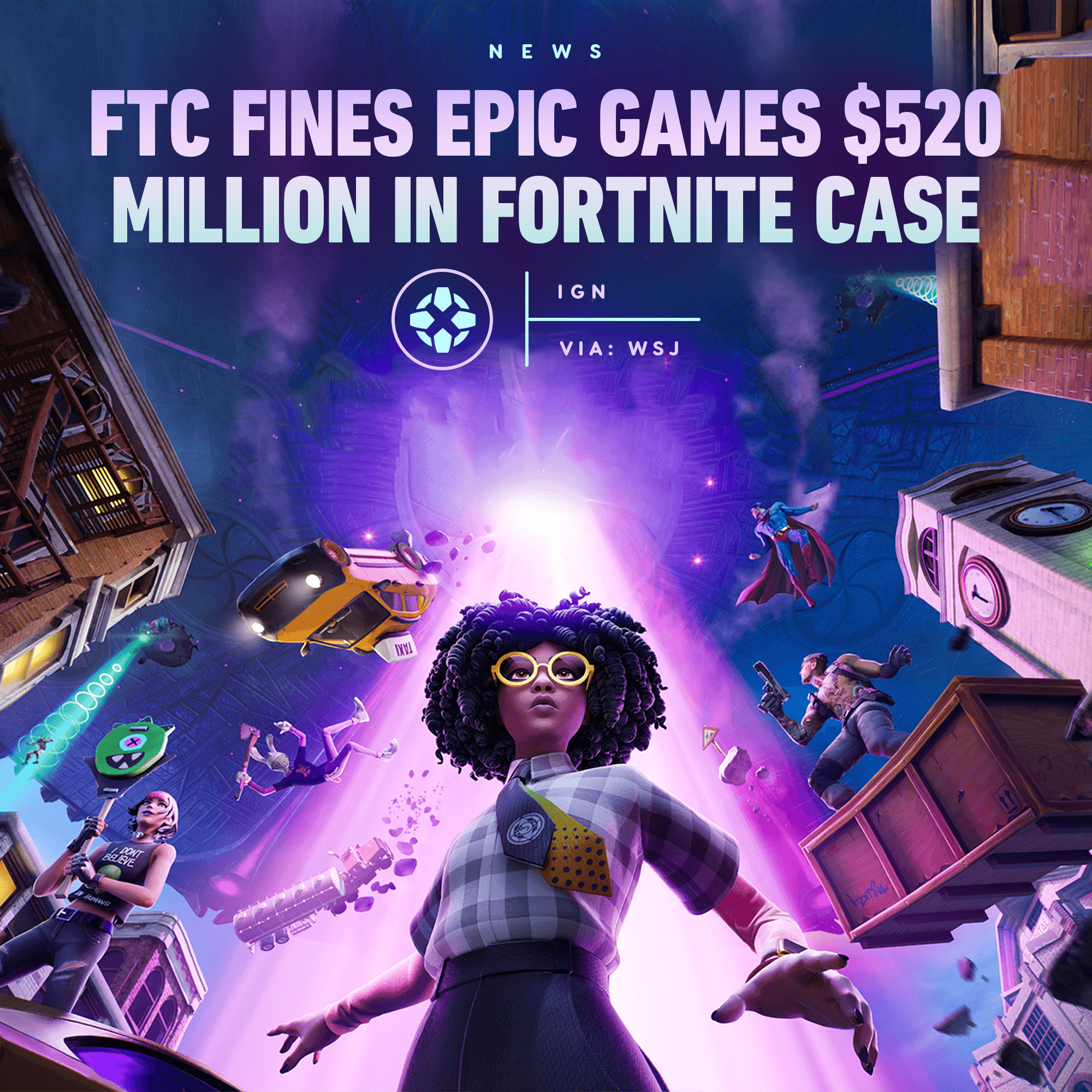 epic: Fortnite maker Epic Games to pay $520 million to settle FTC cases -  The Economic Times