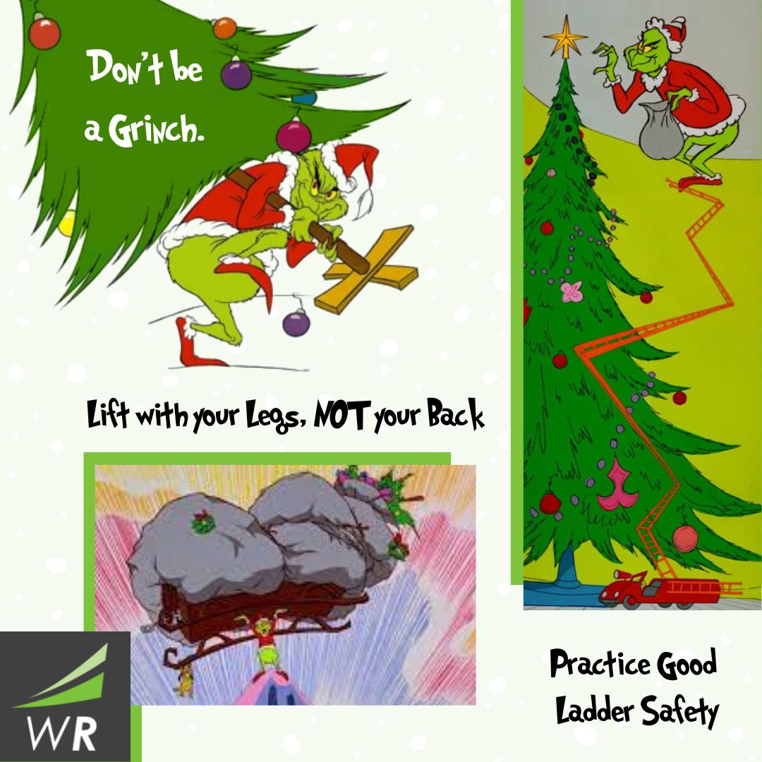 The #GreenTeam loves a Green Christmas, but not at the expense of being a #Grinch. Here's to an injury-free holiday week!
-
#MondayMotivation #StrongIsNeverWrong #GreenChristmas #GYMR #injuryprevention #industrialsportsmedicine