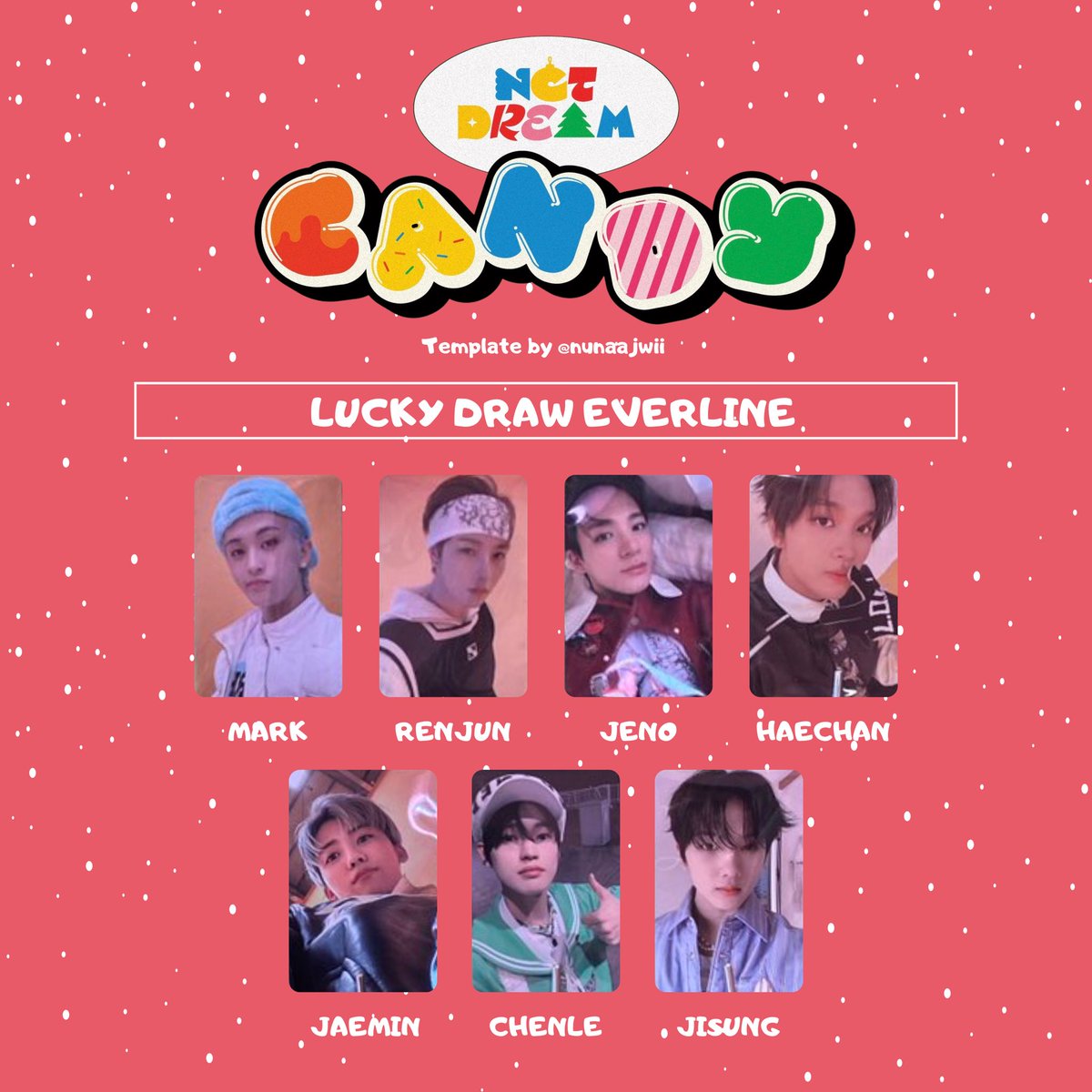 nct dream candy everline ラキドロ ヘチャン NCT DREAM - CANDY ACRYLIC KEYRING – KPOP Store in USA