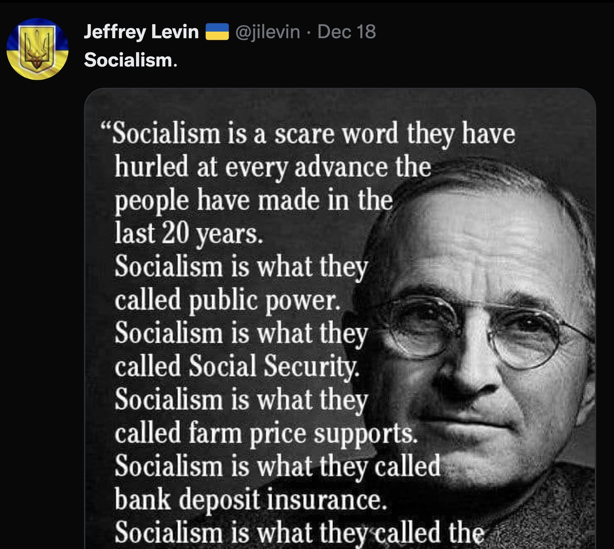 DG on Twitter "Prosocialism Ukraine flag account."