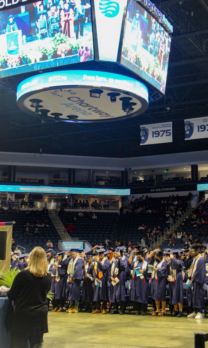 TCCva's tweet photo. Graduates, you will forever be part of the #TCCva family. Our faculty and staff celebrate tonight with your families and friends. #ProudOfMyPurpose https://t.co/nLXgvAgbwO