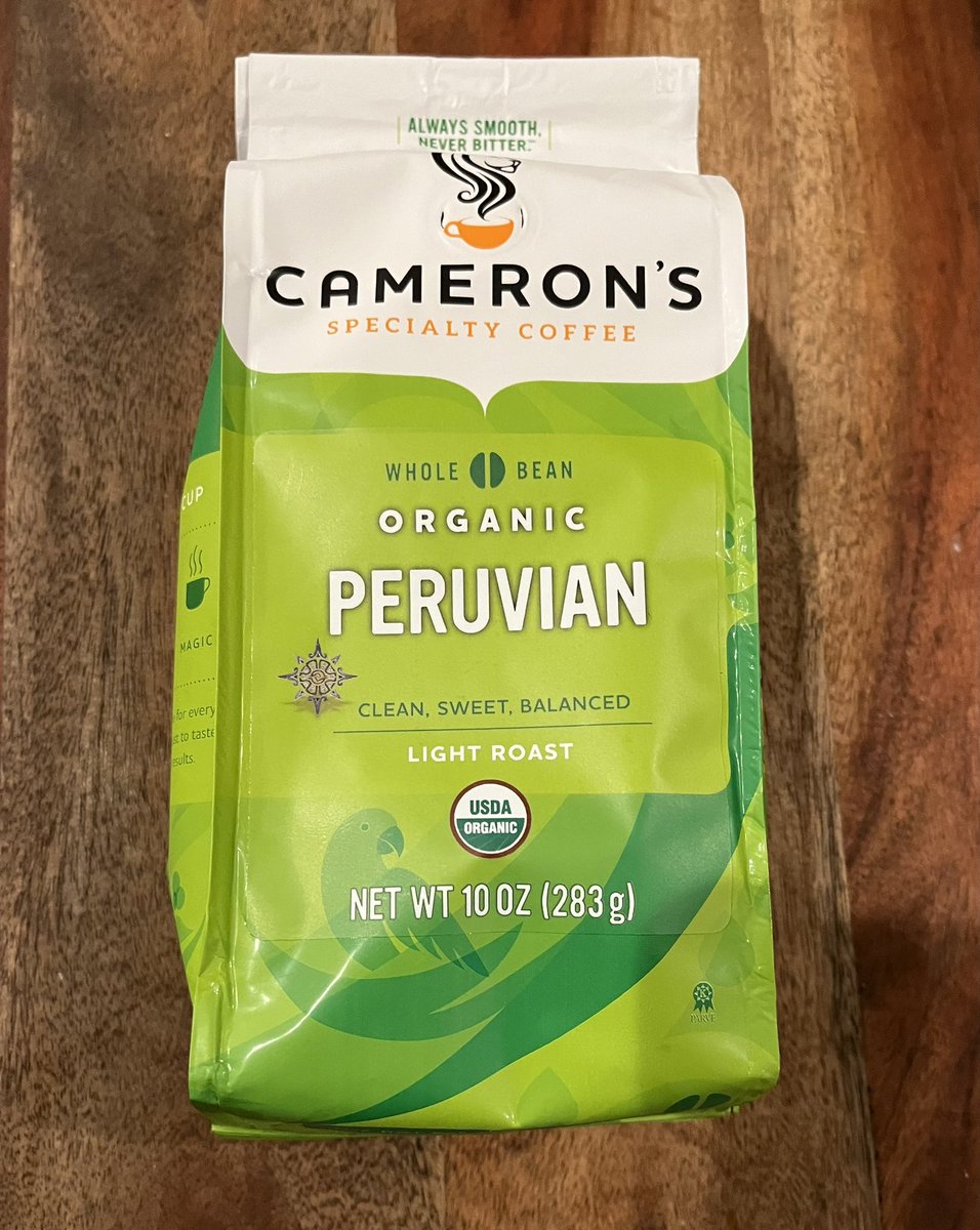 Let’s try this @CameronsCoffee supporting people of el bello #Peru https://t.co/MBXqwxbAT7
