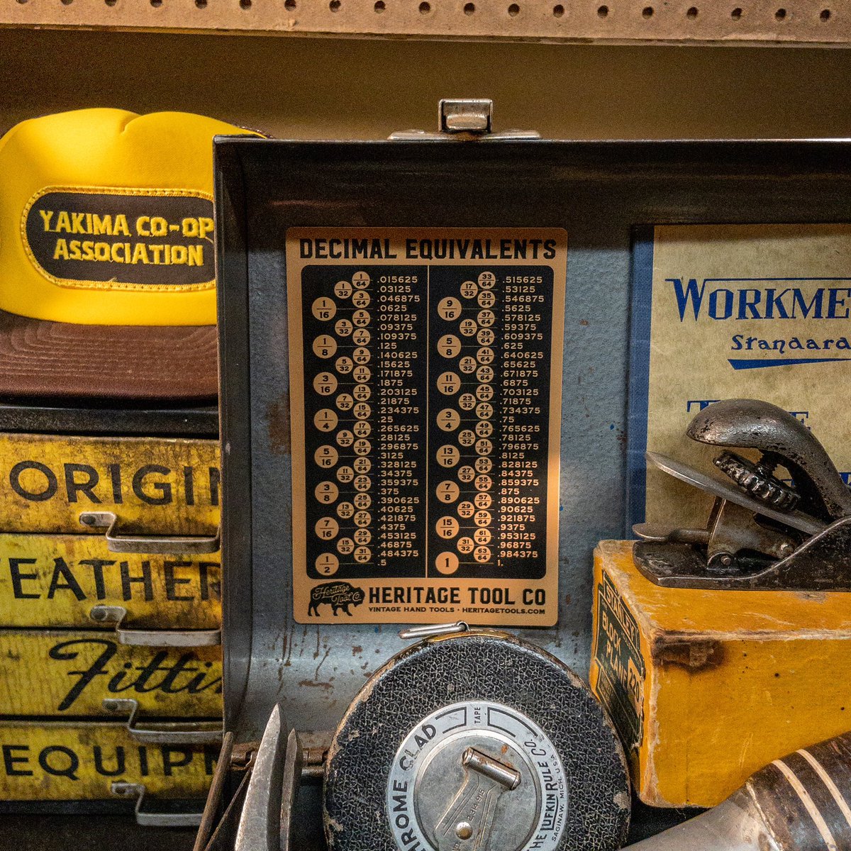 🚨 New merch alert! 🚨 We just released a super limited run of our decimal conversion chart as a sticker! Perfect for the inside of your toolbox or just about any other flat surface to help you keep those conversions with you on any job. Ships free in the USA.