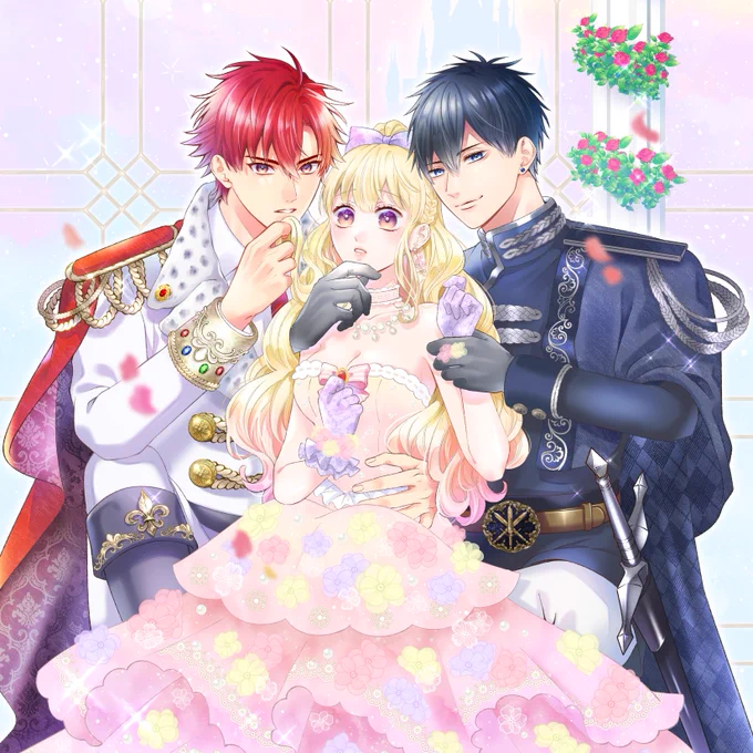 『王子に溺愛されたくないので元プリンセスですが男装執事になります!』本日4巻が発売です〜!!王子と姫と執事による3角関係(?)やデート大作戦回など収録されています!わちゃわちゃと楽しいお話が多い巻となっていますので、どうぞよろしくお願いします 