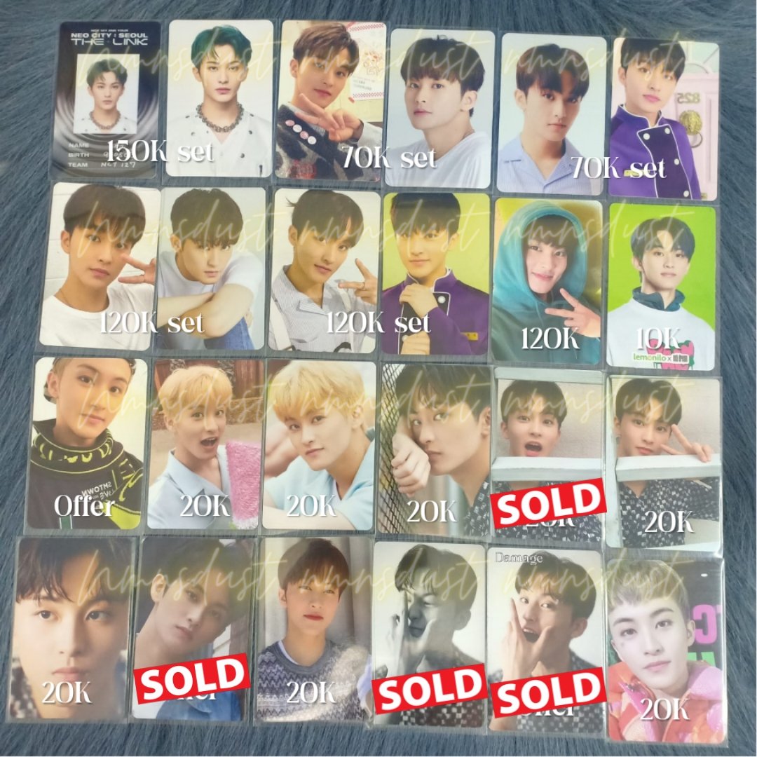 nmnsdust's tweet photo. [UPDATE]
Help rt 
✨ clearance sell about mark lee ✨

• min take 2/take with B • 

📍Solo, Jateng
💸 Offer 
📩 Dm me for detail
📸 https://t.co/xLkBHvTIQs…

t. wts all about mark lee photocard nct dream nct 127 https://t.co/dBUUALih14