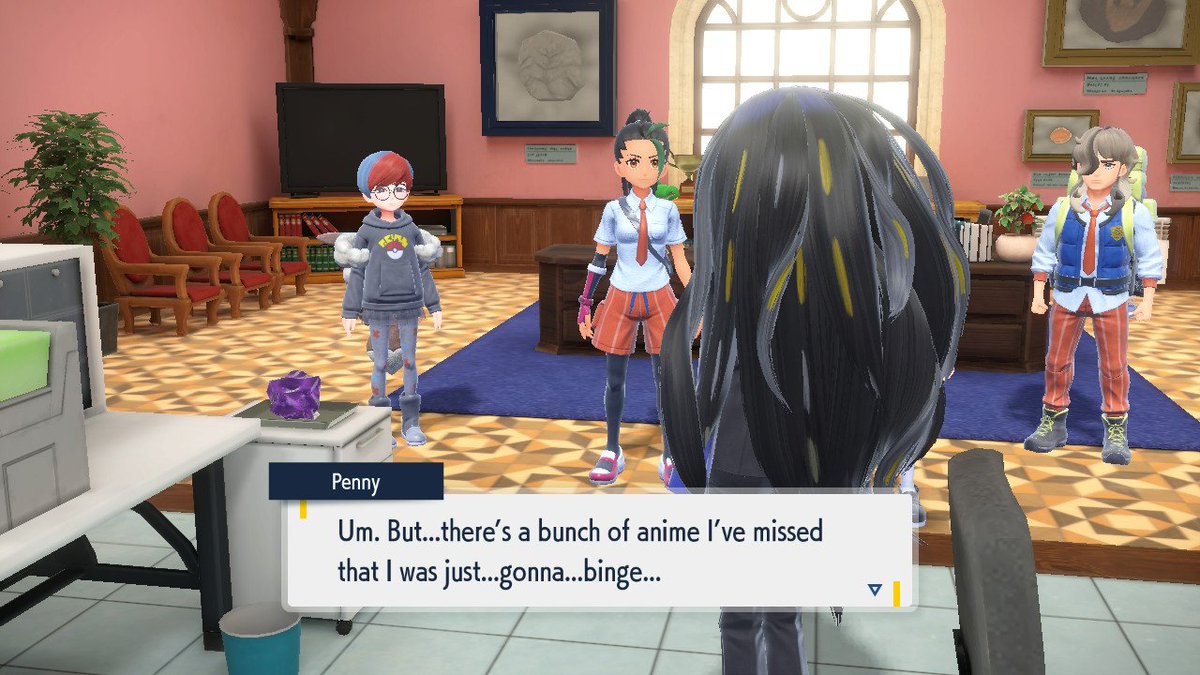ZullieTheWitch's tweet photo. Do you think all anime in the Pokemon universe has Pokemon in it? Do they have like Cowboy Bebop but Ein is a Yamper? What was Goku's starter? https://t.co/48uS5fdYFh
