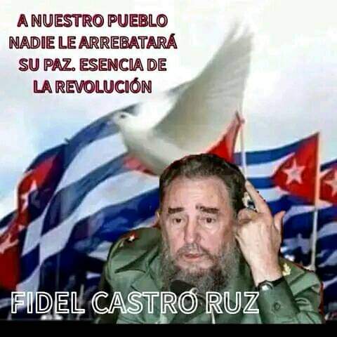 #RevolucionParaSiempre #FidelViveCubaSigue