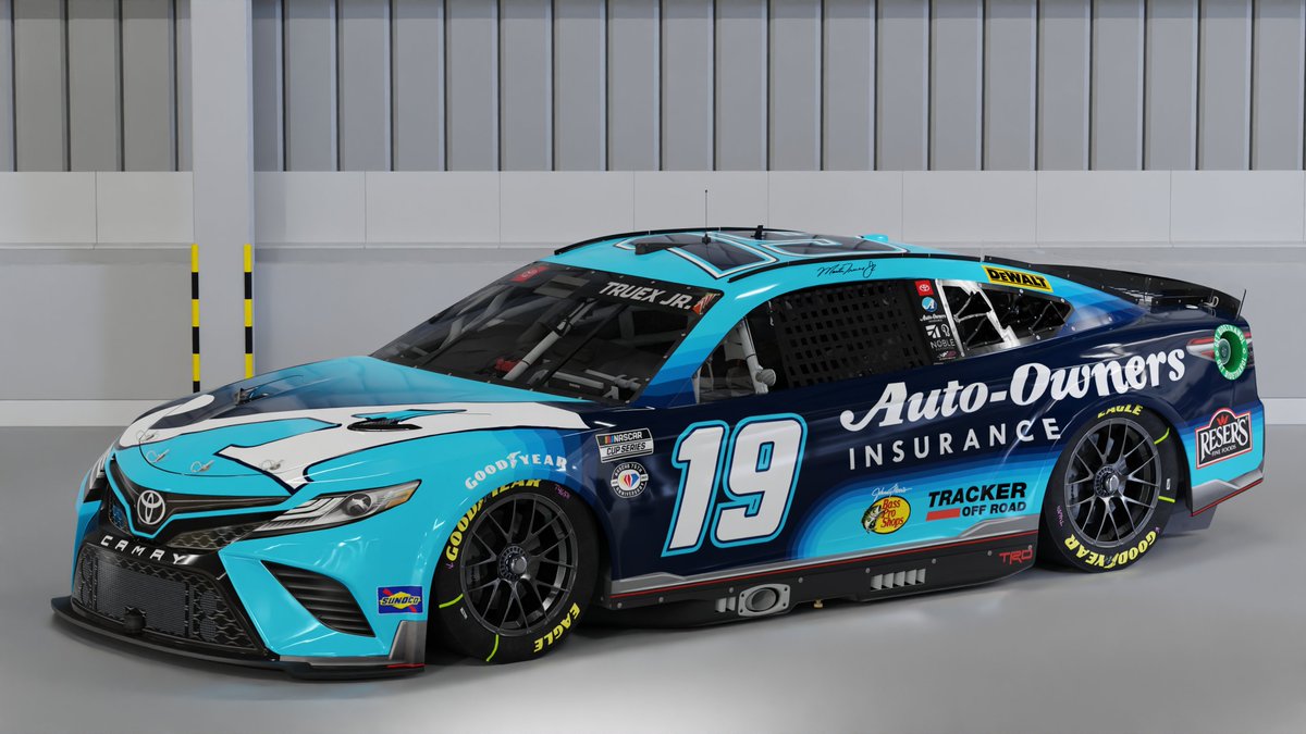 FlatspotDesigns's tweet photo. Martin Truex Jr Auto Owners insurance Concept https://t.co/3Y3wzJ9nPt