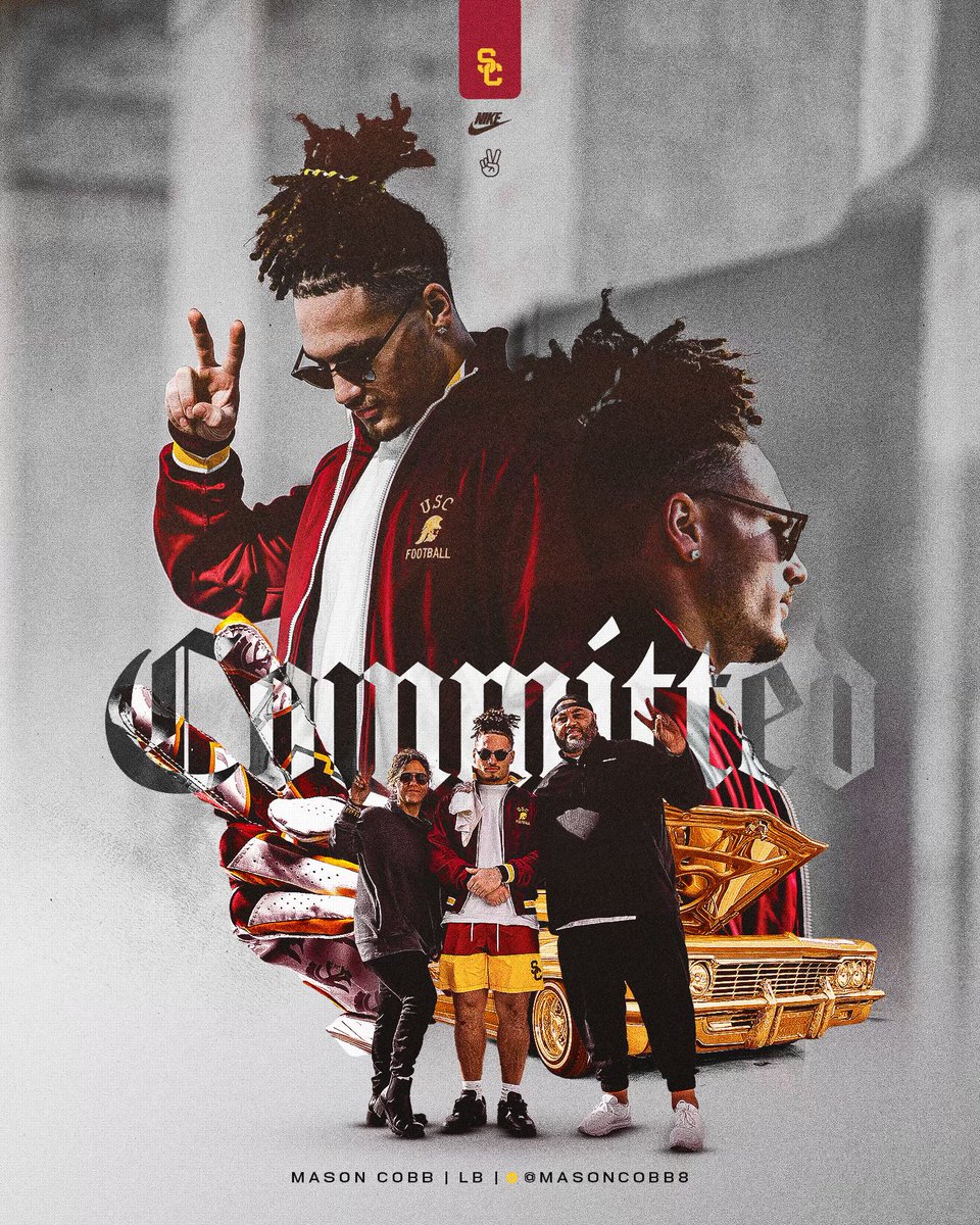 Next chapter! thank you to all the university’s for the opportunity✌🏽#FightOn <a href="/uscfb/">USC Football ✌️</a>