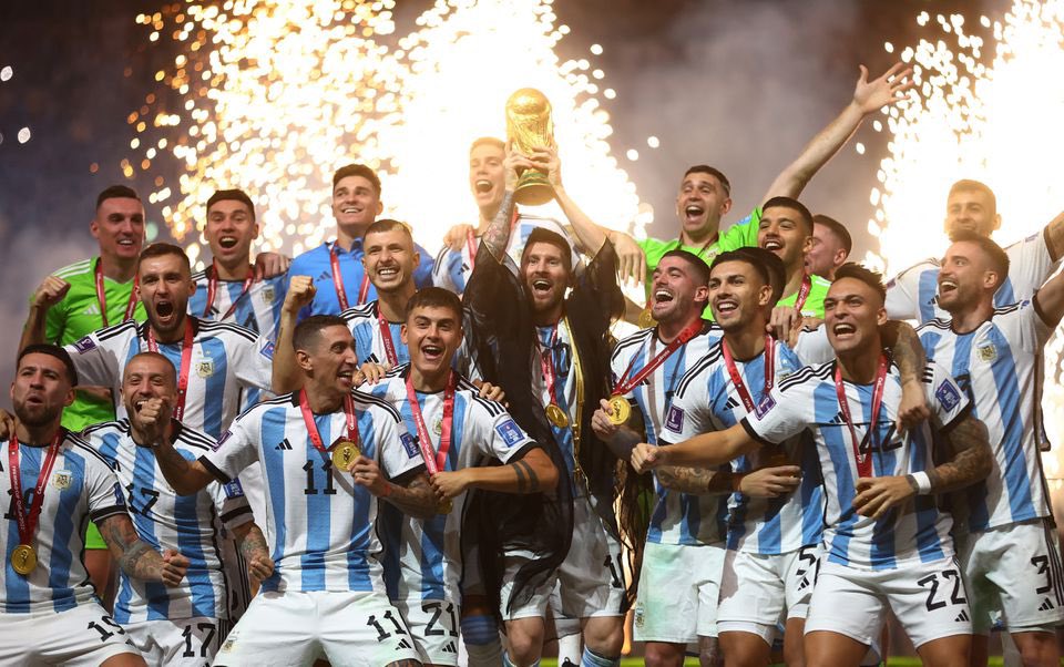 bestpeopl's tweet photo. 2022 World Cup Winners 🏆🇦🇷 https://t.co/Yur8B0pDYF
