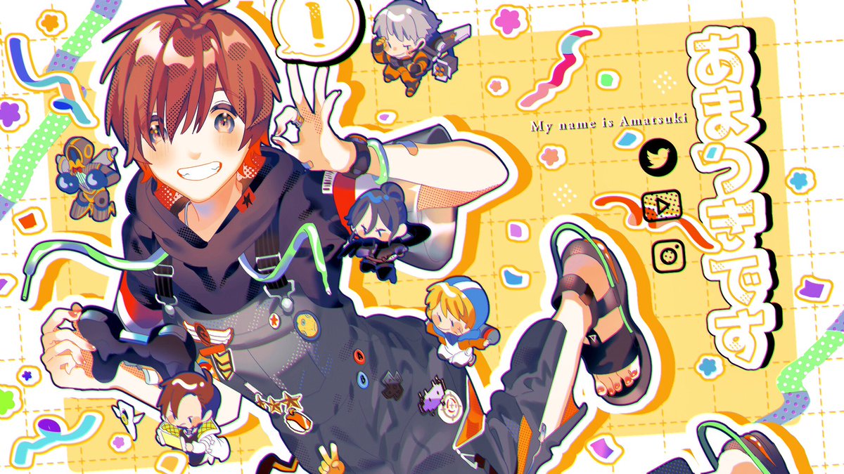 「#作品を載せて自分の作品を知ってもらおう お月様のイラストをよく描いている人です」|茶々のイラスト